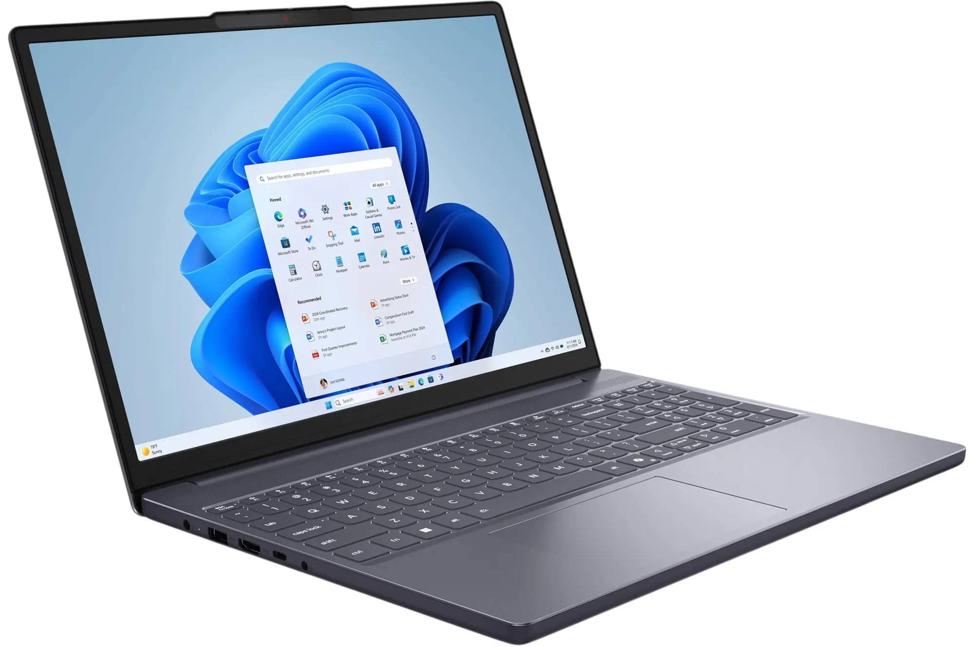 Купить Ноутбук Lenovo IdeaPad Slim 3 15IRH10 (83K100YSRA) - фото 7