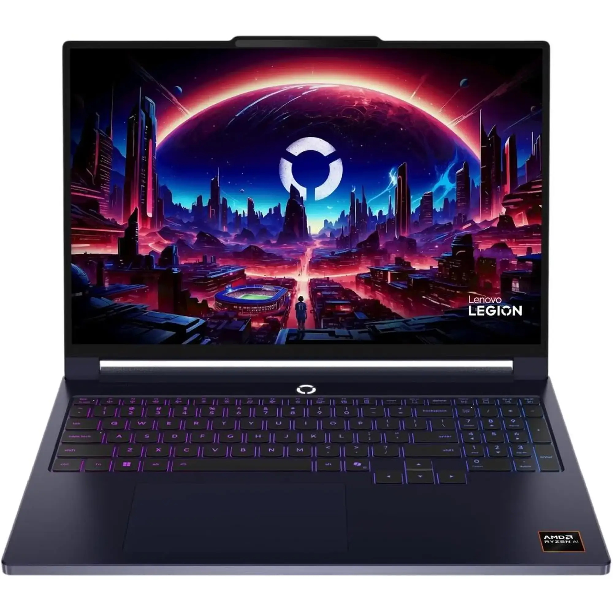 Купити Ноутбук Lenovo Legion 7 16AGP11 (83Q80031RA) 16", (WQXGA), OLED, AMD Ryzen AI 9 HX 470, DDR - 32 ГБ, SSD - 1 ТБ, NVIDIA GeForce RTX 5060, GPU - 8 ГБ, - фото 1