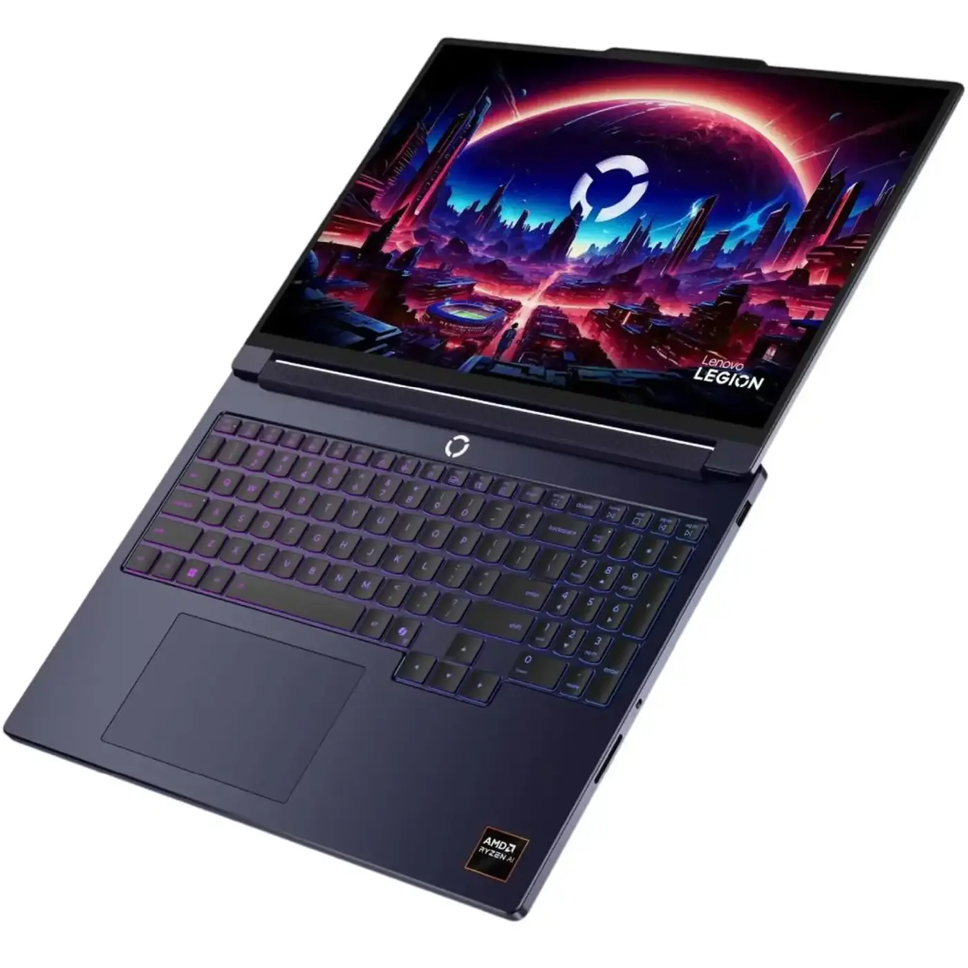 Купити Ноутбук Lenovo Legion 7 16AGP11 (83Q80031RA) 16", (WQXGA), OLED, AMD Ryzen AI 9 HX 470, DDR - 32 ГБ, SSD - 1 ТБ, NVIDIA GeForce RTX 5060, GPU - 8 ГБ, - фото 4