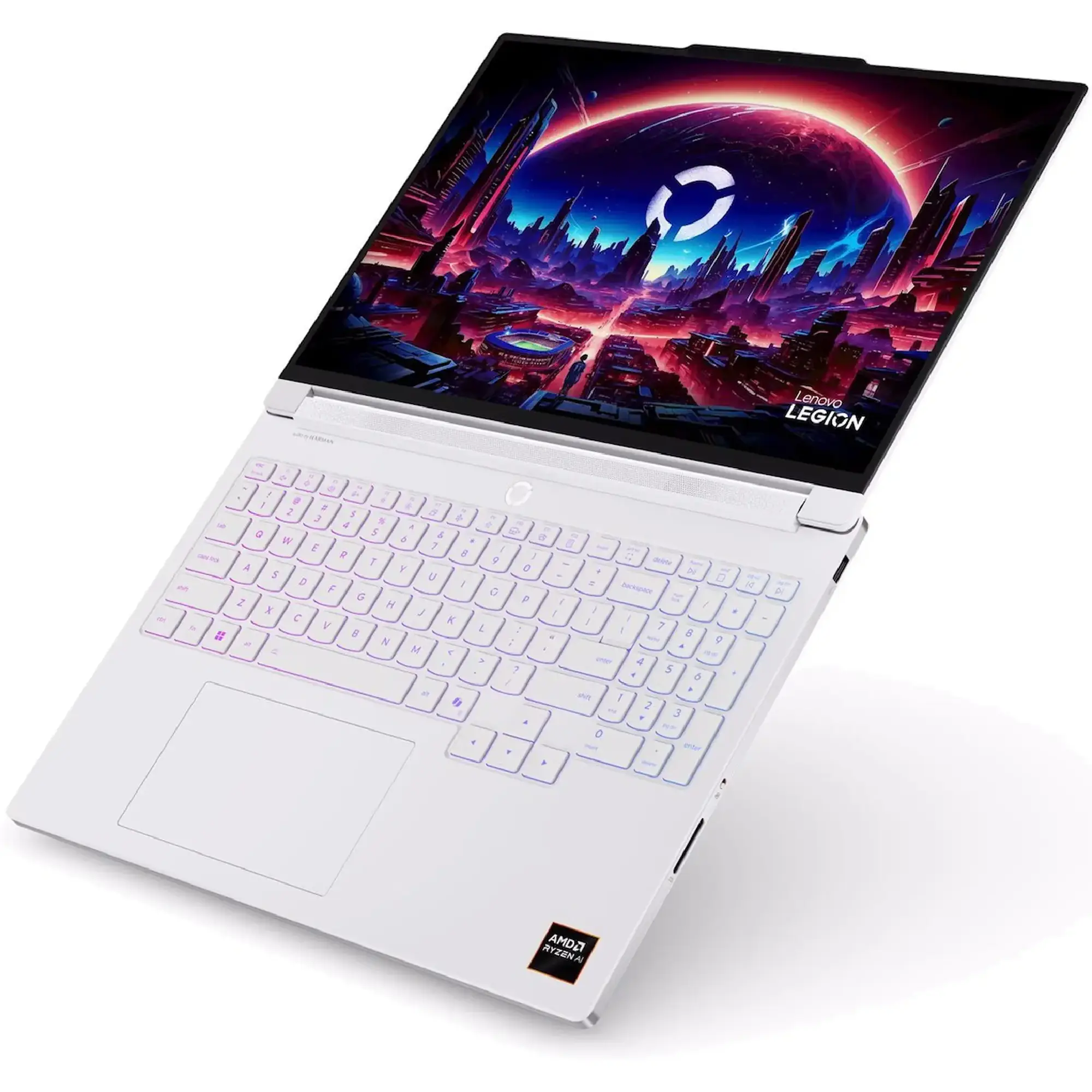 Купити Ноутбук Lenovo Legion 7 16AGP11 (83Q8003XRA) 16", (WQXGA), OLED, AMD Ryzen AI 7 450, DDR - 32 ГБ, SSD - 1 ТБ, GPU - 8 ГБ, без операційної системи, 1.8 - фото 4