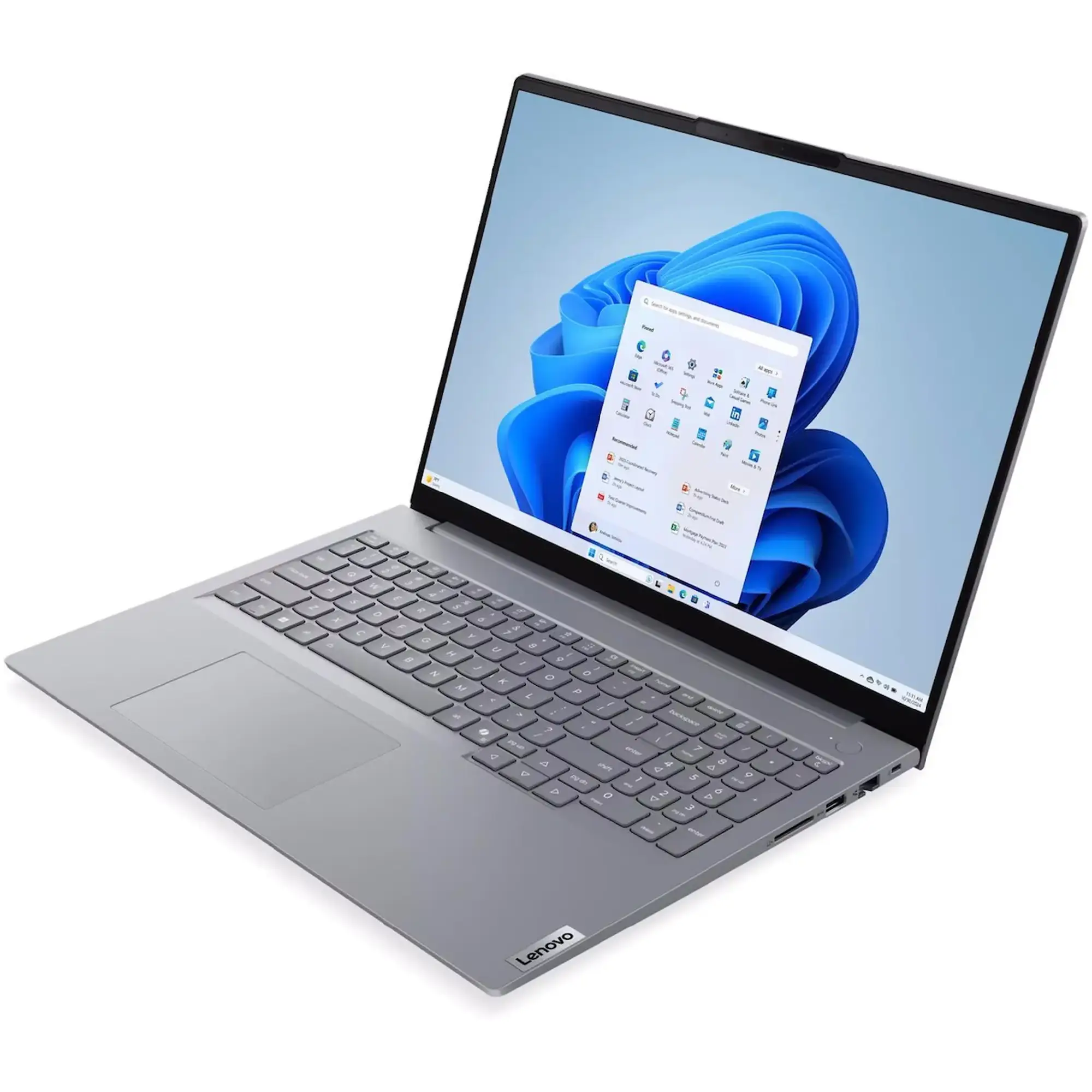 Купити Ноутбук Lenovo ThinkBook 16 G9 IRL (21US005RRA) 16", (WUXGA), IPS, Intel Core 5 210H (2.2 - 4.8 ГГц), DDR - 32 ГБ, SSD - 1 ТБ, Intel Iris Xe Graphics, - фото 3