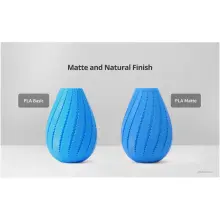 Купить PLA Matte Filament (пластик) для 3D принтера Bambu Lab 1кг, 1.75мм, морской синий, без катушки (A01-B3-1.75-1000-SPLFREE) - фото 3