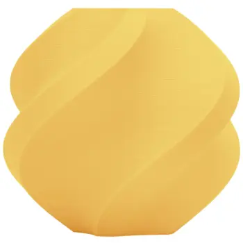 Купить PLA Matte Filament (пластик) для 3D принтера Bambu Lab 1кг, 1.75мм, лимонно-жёлтый, без катушки (A01-Y2-1.75-1000-SPLFREE) - фото 1
