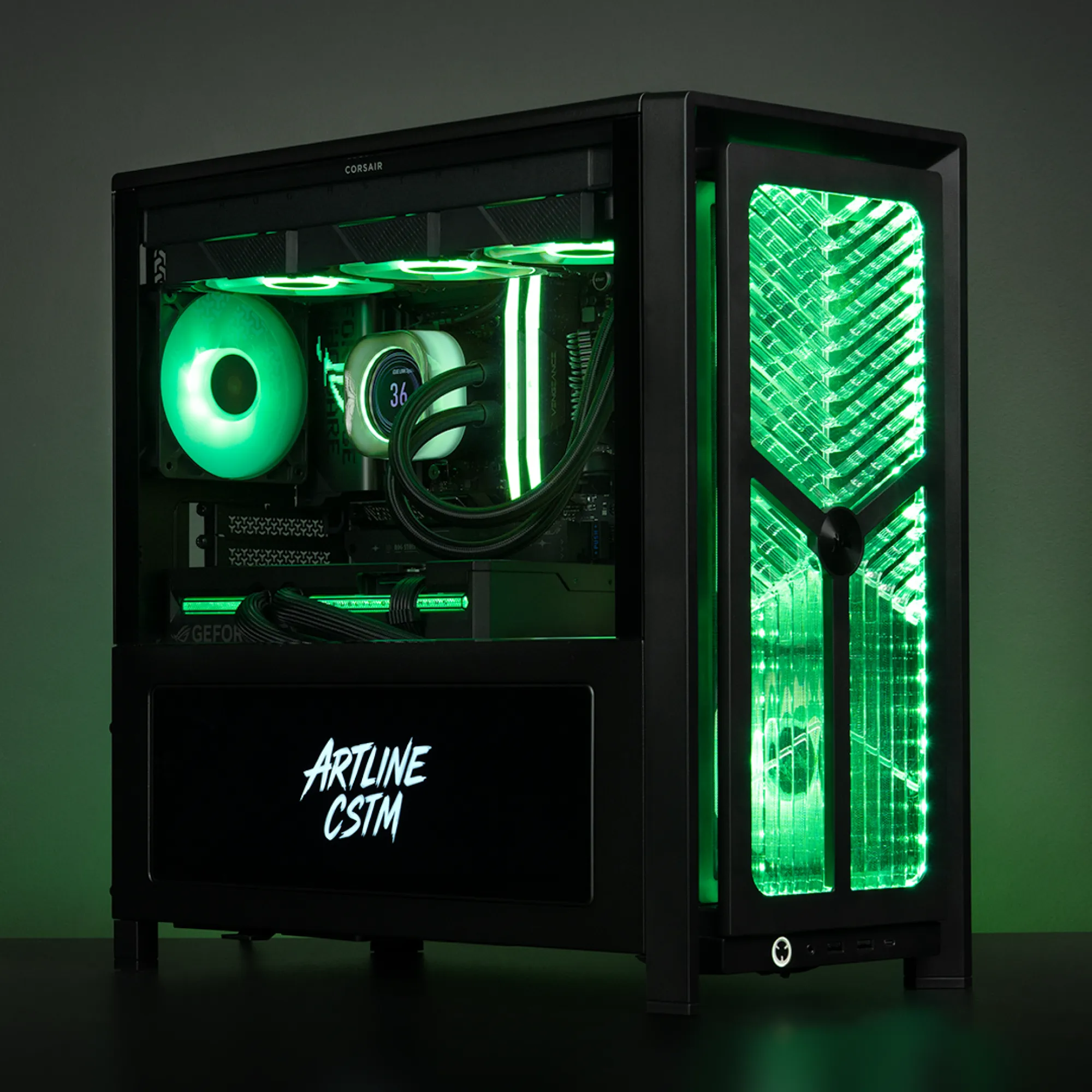 Купить Компьютер ARTLINE Corsair Frame 4000D LCD RS ARGB Premium - фото 1