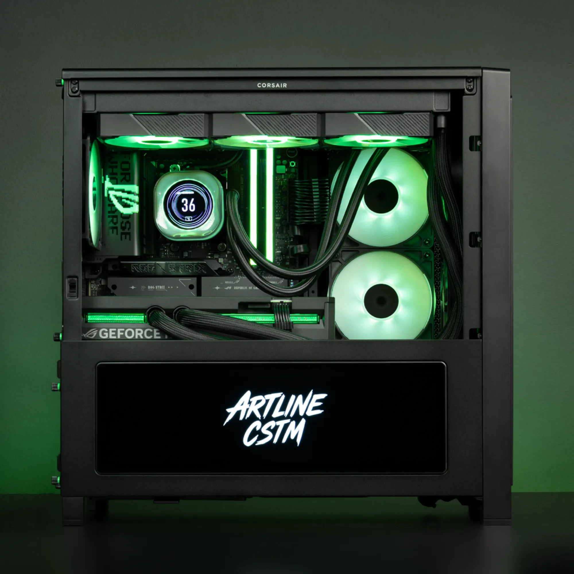 Купить Компьютер ARTLINE Corsair Frame 4000D LCD RS ARGB Premium - фото 2
