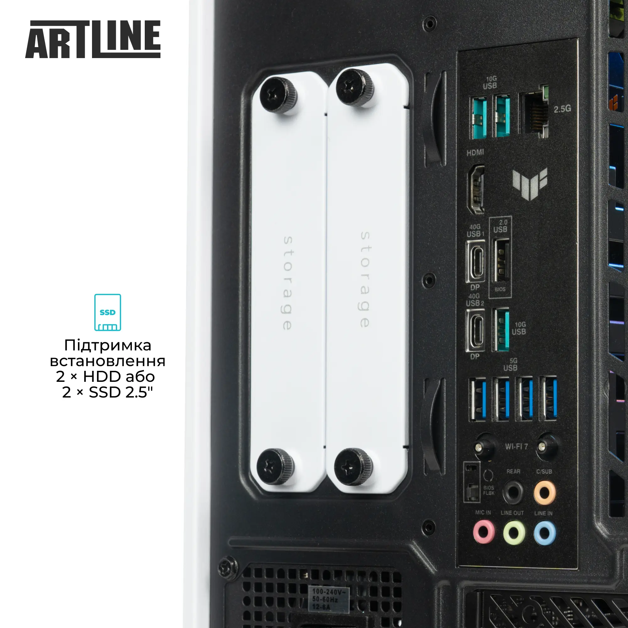 Купить Компьютер ARTLINE Gaming Y70BW Windows 11 Pro (Y70BWv296Win) - фото 20