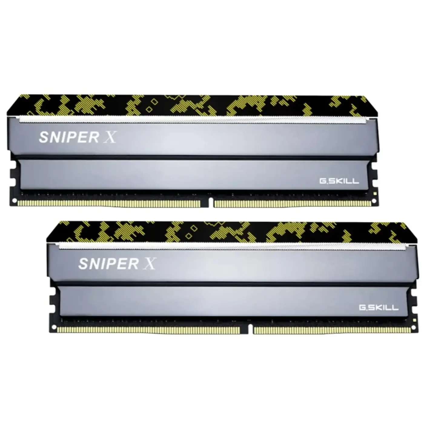 Купить Модуль памяти G.SKILL Sniper X Digital Camo DDR4 16 ГБ (2×8 ГБ) 3200 МГц CL16 (F4-3200C16D-16GSXKB) - фото 1