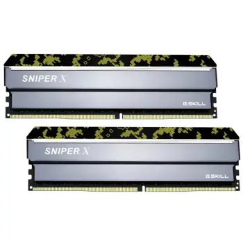 Купить Модуль памяти G.SKILL Sniper X Digital Camo DDR4 16 ГБ (2×8 ГБ) 3200 МГц CL16 (F4-3200C16D-16GSXKB) - фото 1