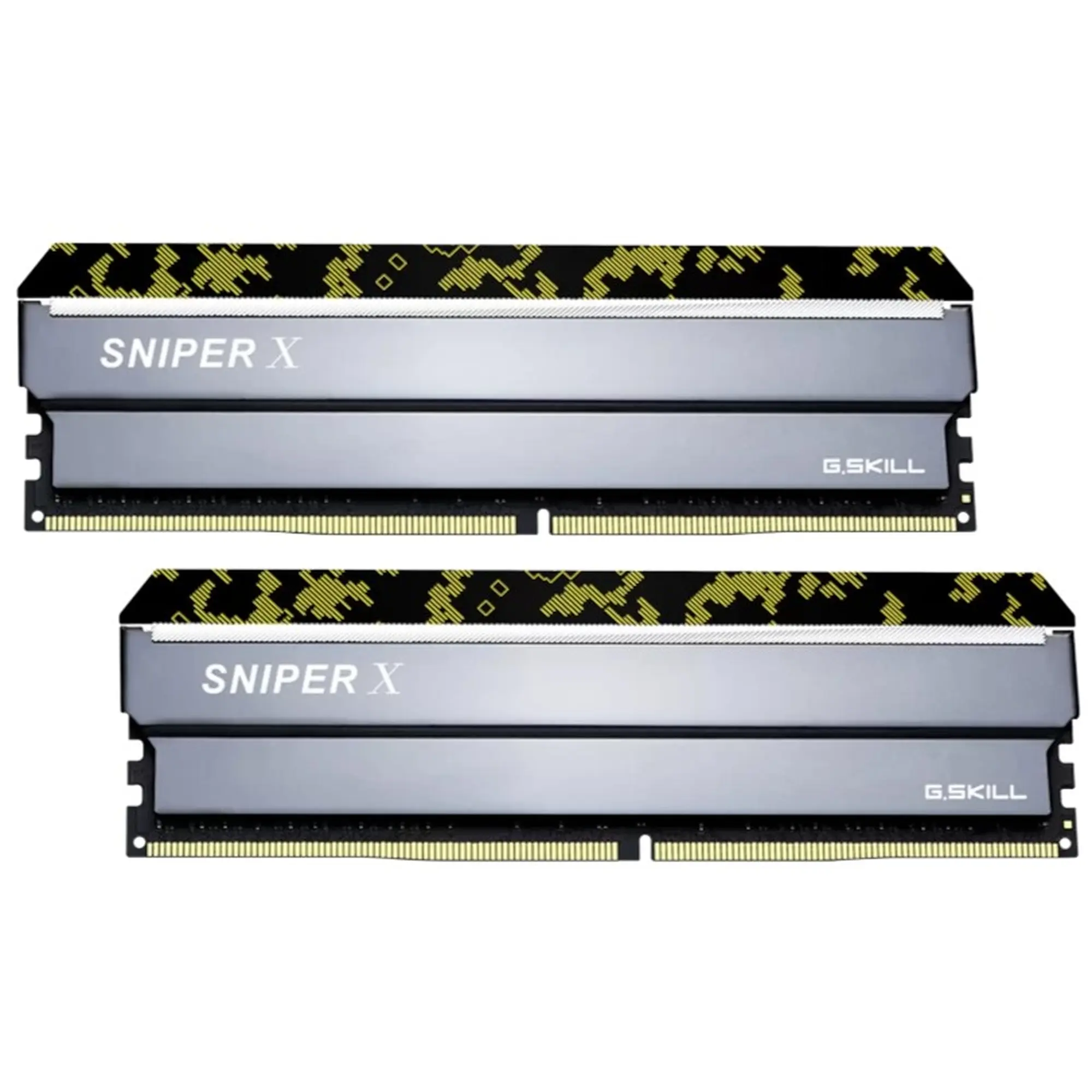 Купить Модуль памяти G.SKILL Sniper X Digital Camo DDR4 16 ГБ (2×8 ГБ) 3200 МГц CL16 (F4-3200C16D-16GSXKB) - фото 1