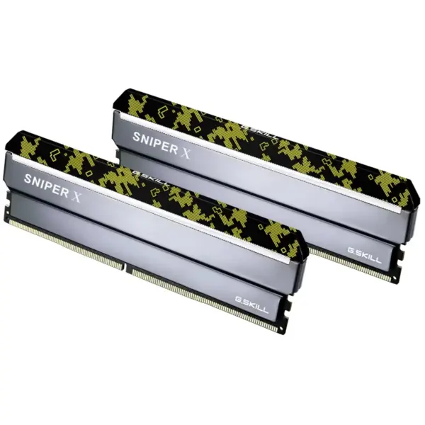 Купить Модуль памяти G.SKILL Sniper X Digital Camo DDR4 16 ГБ (2×8 ГБ) 3200 МГц CL16 (F4-3200C16D-16GSXKB) - фото 2