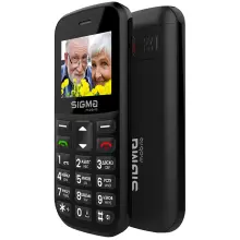Купити Мобільний телефон Sigma Comfort 50 Easy Type-C Black (4827798585214) - фото 3