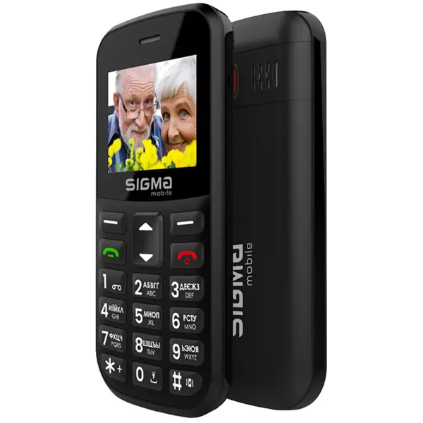 Купити Мобільний телефон Sigma Comfort 50 Easy Type-C Black (4827798585214) - фото 3