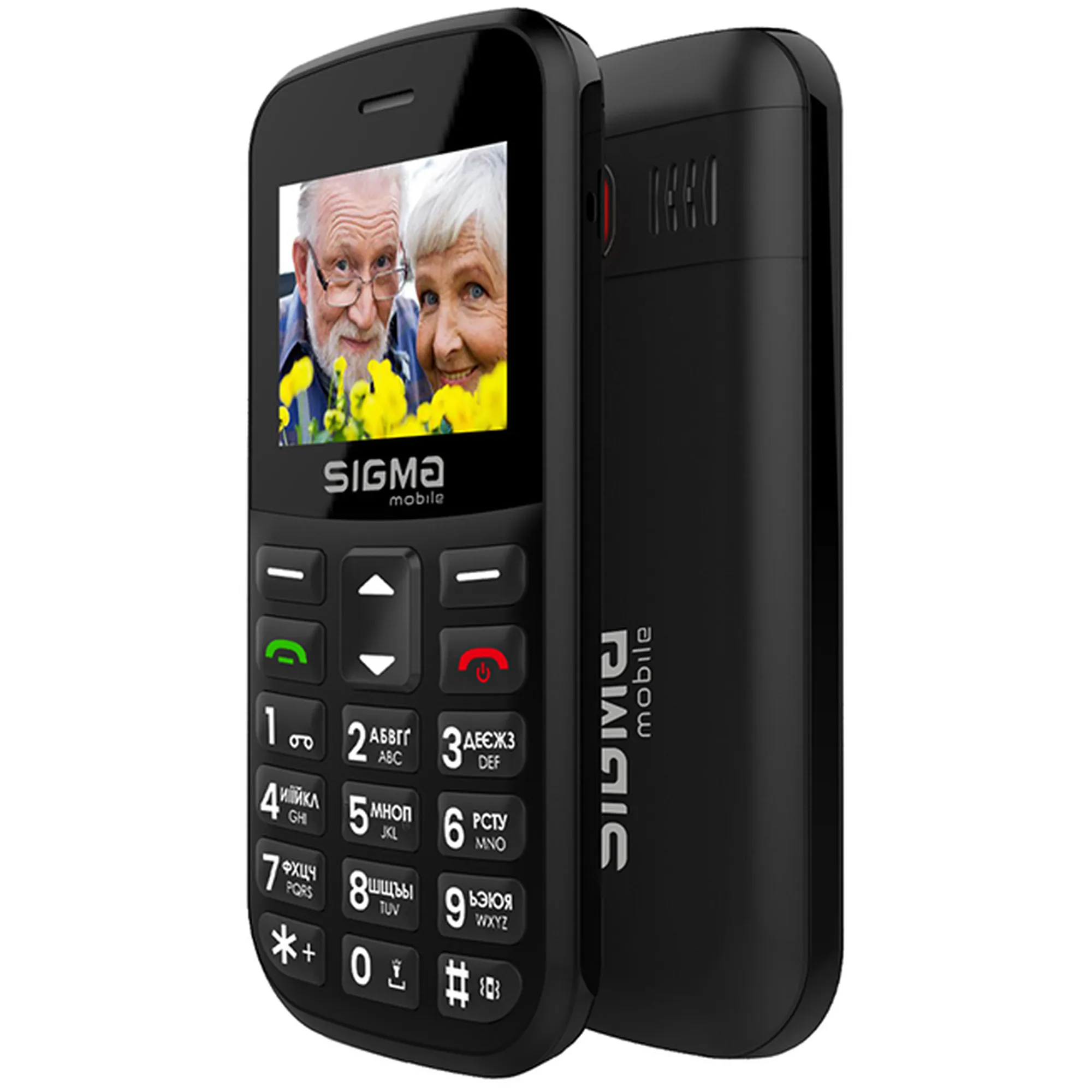 Купити Мобільний телефон Sigma Comfort 50 Easy Type-C Black (4827798585214) - фото 3