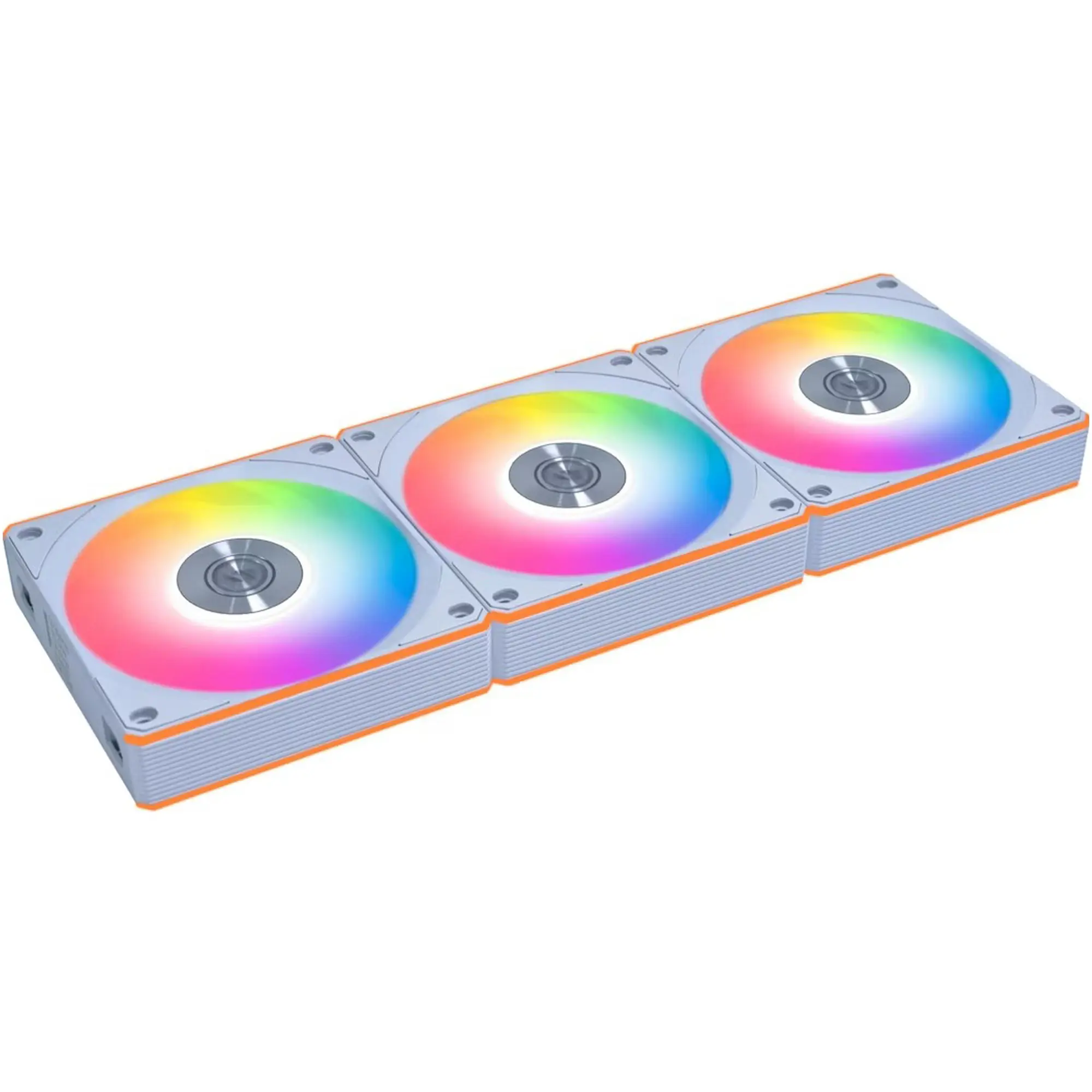 Купить Вентилятор Lian Li Uni Fan CL Wireless 120 Reverse Blade w/controller White 3-Pack (G99.12RCL1W3W.00) - фото 1
