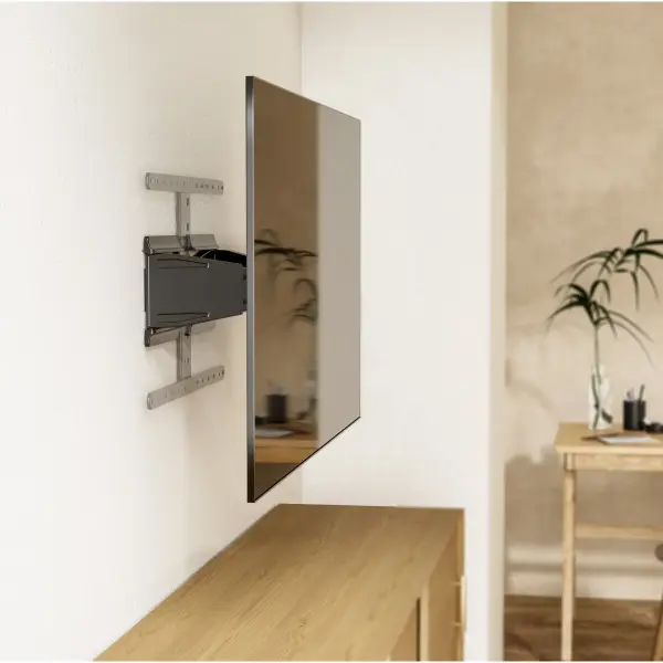 Купить Кронштейн для телевизора Gembird WM-90ST-02 43"-90" наклонно-поворотный - фото 8
