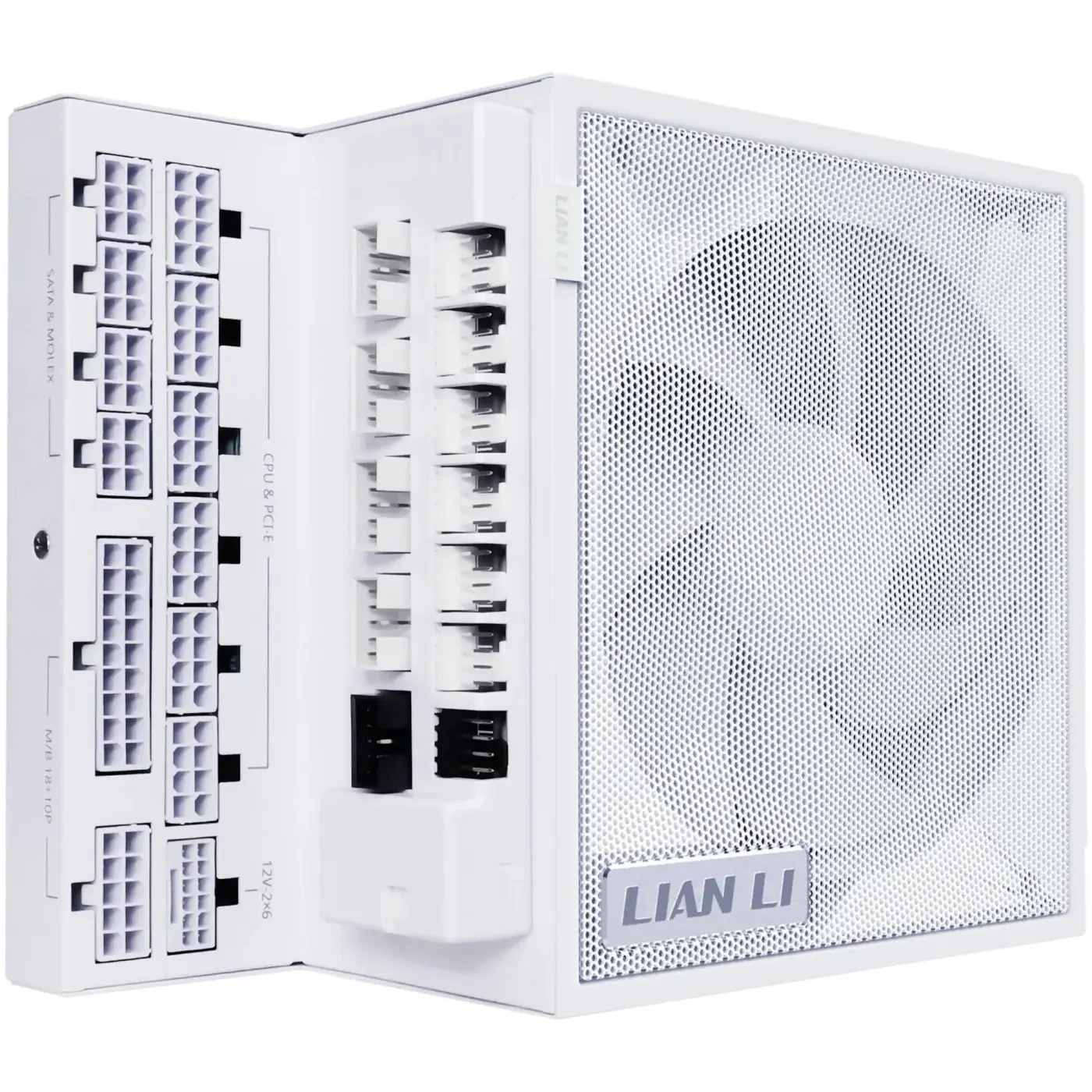 Купити Блок живлення Lian Li Edge Gold 1200W White with Hub (G9P.EG1200G.WH00.EU) - фото 1