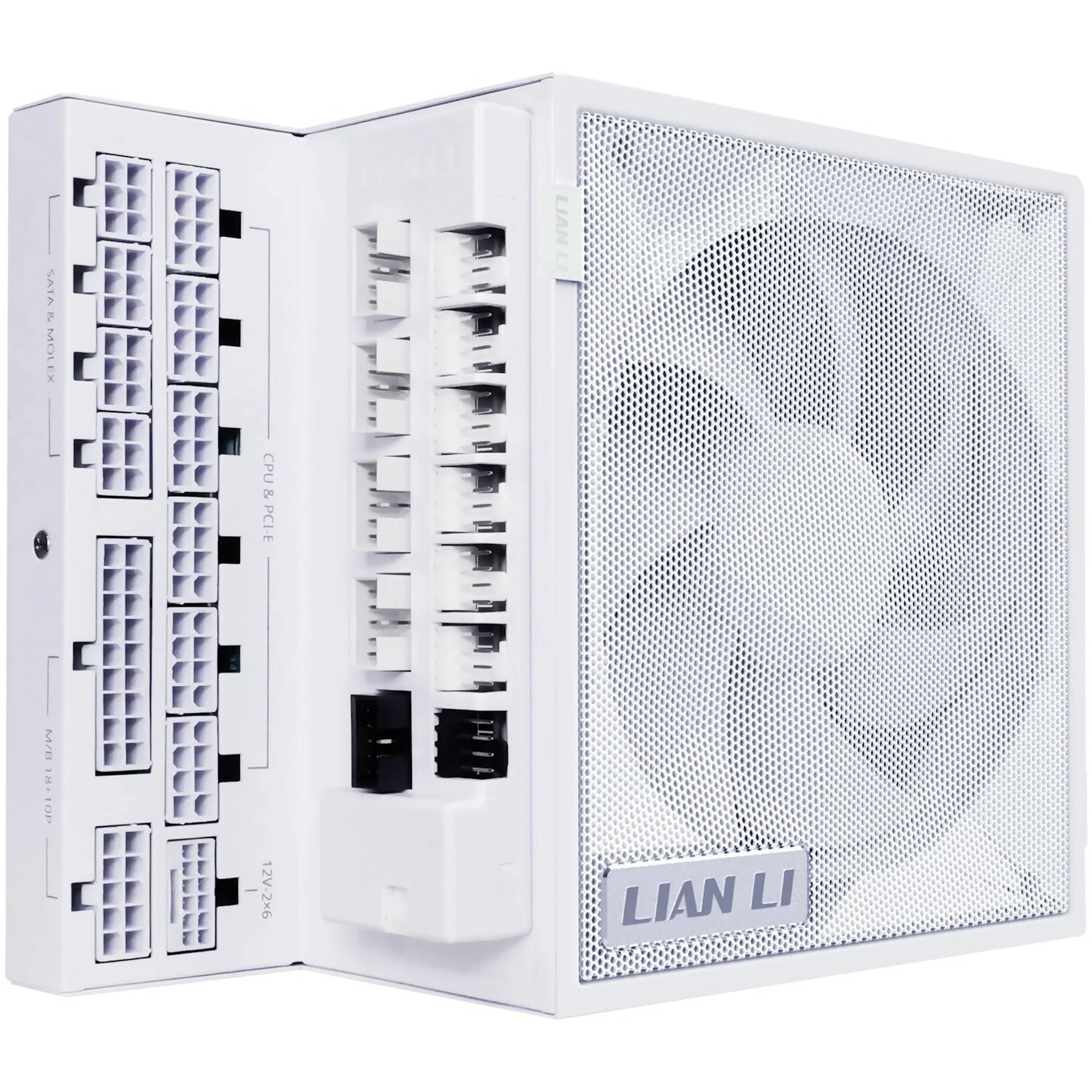 Купити Блок живлення Lian Li Edge Gold 1200W White with Hub (G9P.EG1200G.WH00.EU) - фото 1