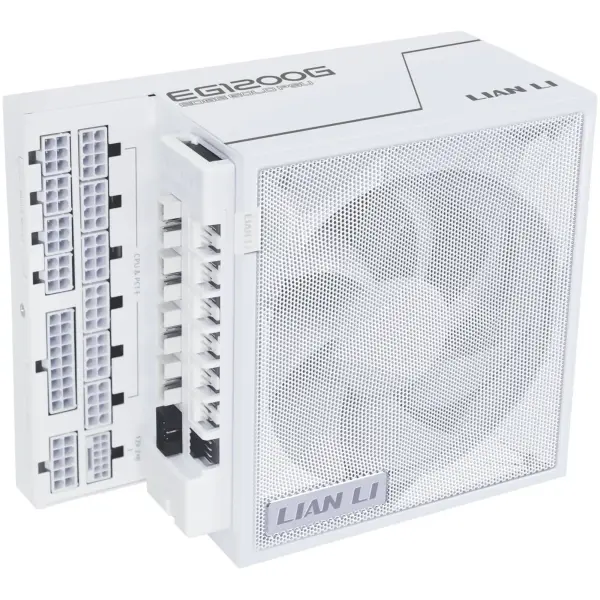 Купити Блок живлення Lian Li Edge Gold 1200W White with Hub (G9P.EG1200G.WH00.EU) - фото 2