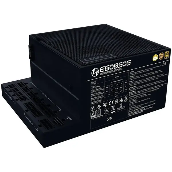 Купити Блок живлення Lian Li Edge Gold 850W Black (G9P.EG0850G.B000.EU) - фото 6