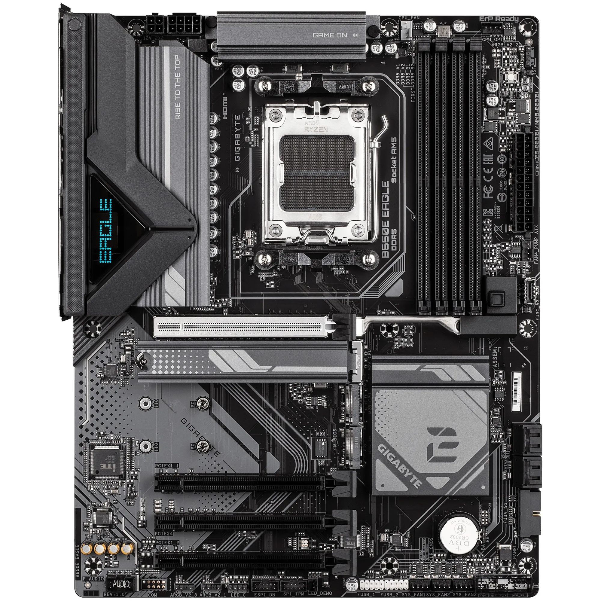 Купити Материнська плата GIGABYTE B650E EAGLE (sAM5, AMD B650, DDR5, ATX) - фото 2