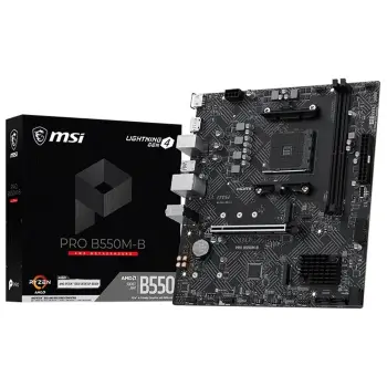 Купить Материнская плата MSI PRO B550M-B (sAM4, AMD B550, DDR4, mATX) - фото 1
