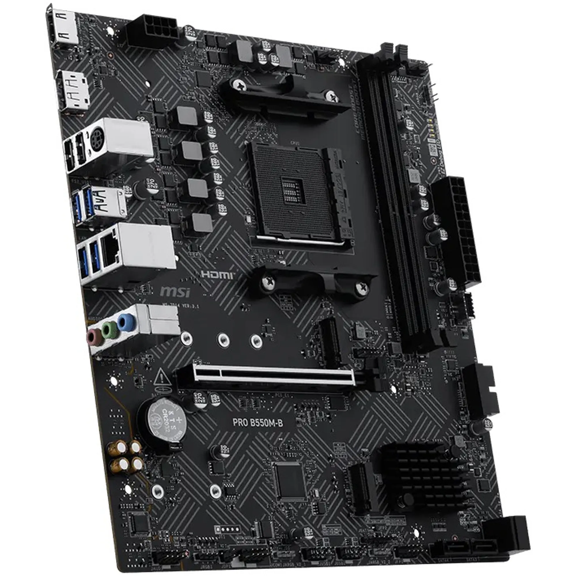 Купить Материнская плата MSI PRO B550M-B (sAM4, AMD B550, DDR4, mATX) - фото 4
