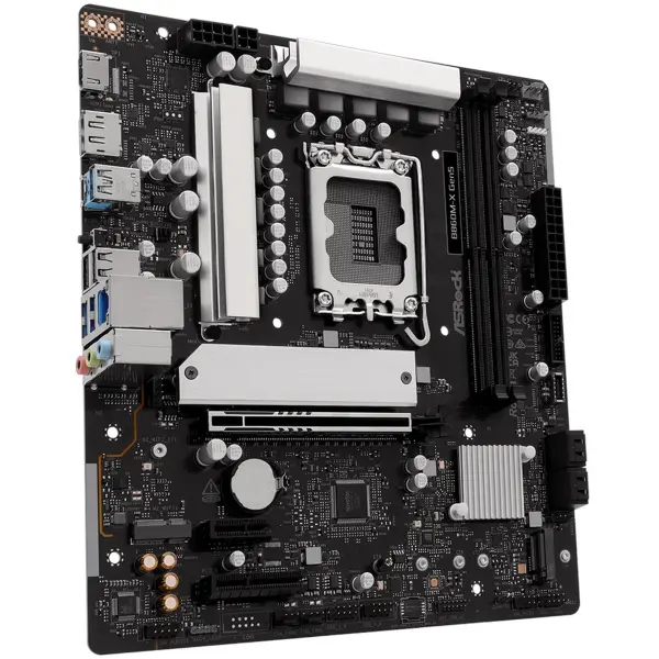 Купити Материнська плата ASRock B860M-X Gen5 (s1851, Intel B860, DDR5, mATX) - фото 4