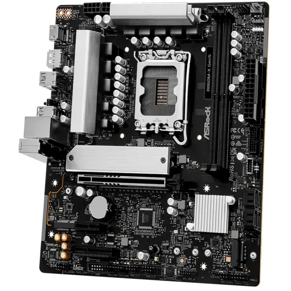Купити Материнська плата ASRock B860M-X Gen5 (s1851, Intel B860, DDR5, mATX) - фото 5