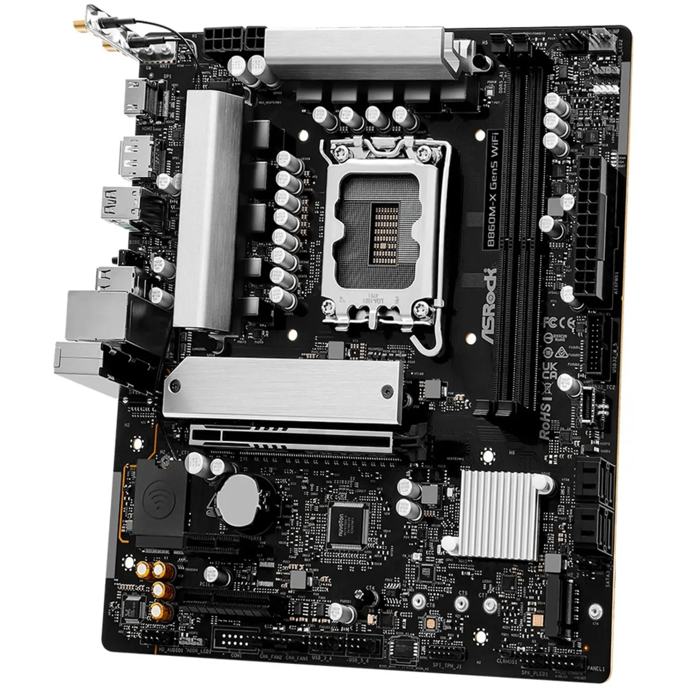 Купити Материнська плата ASRock B860M-X Gen5 WiFi (s1851, Intel B860, DDR5, mATX) - фото 5