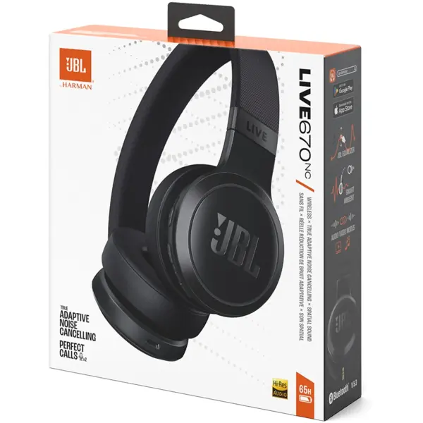 Купить Bluetooth-гарнитура JBL Live 670NC Black (JBLLIVE670NCBLK) - фото 10