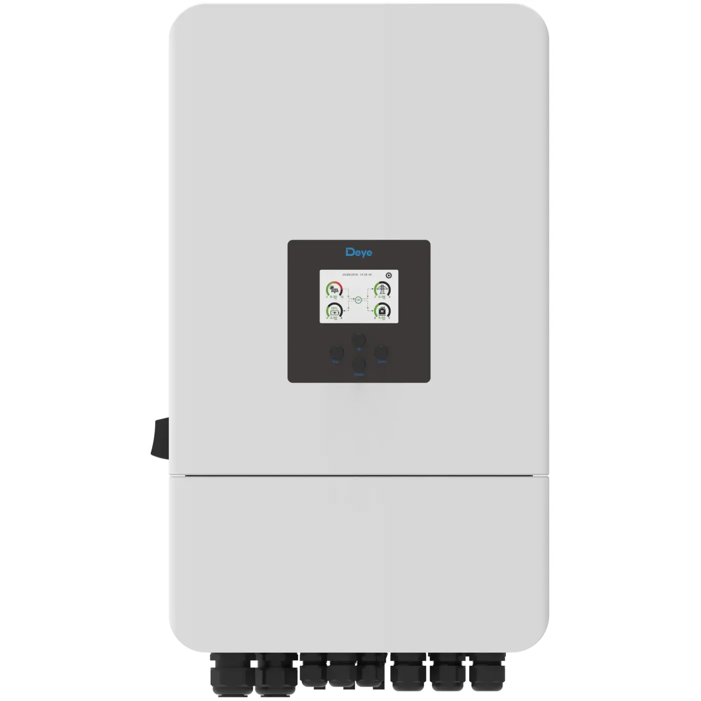 Купити Гібридний інвертор DEYE SUN-6K-SG05LP3-EU-SM2 6KW 48V 2 MPPT Wi-Fi 220/380V Трифазний (SUN-6K-SG05LP3-EU-SM2) - фото 2
