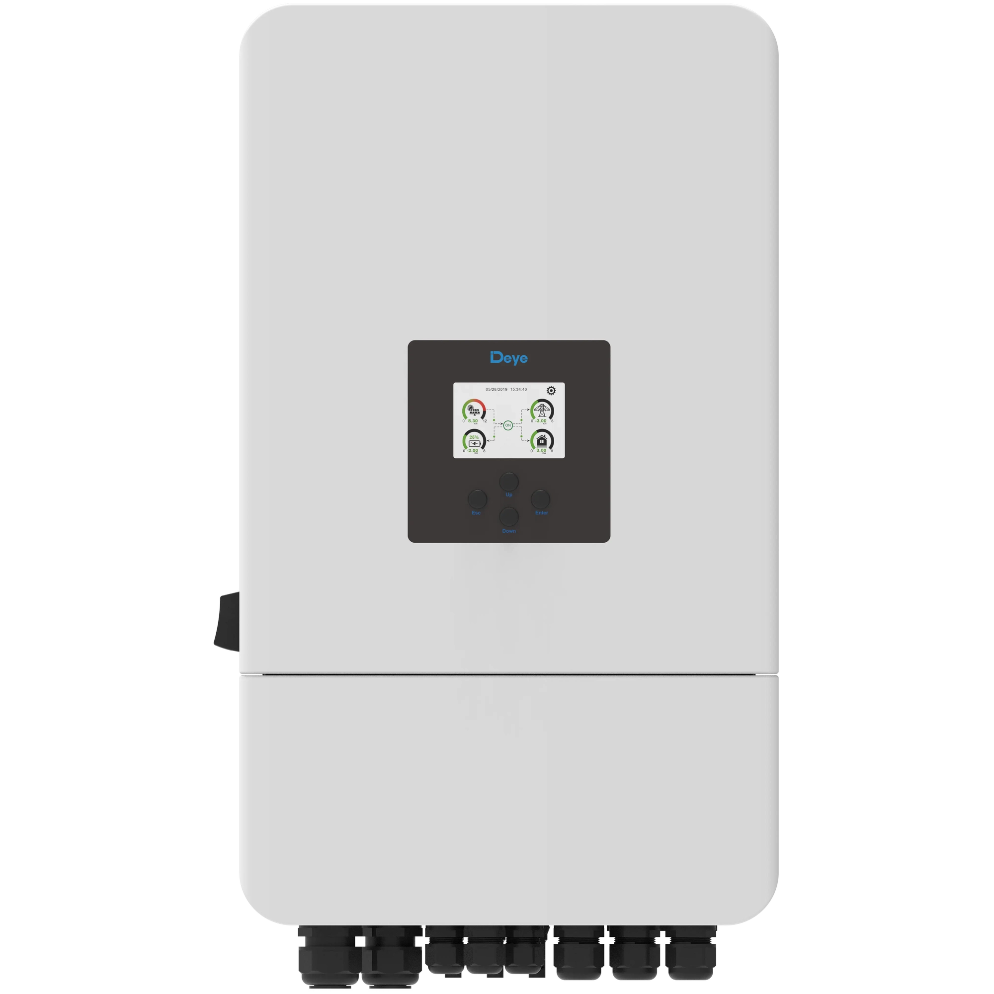 Купити Гібридний інвертор DEYE SUN-6K-SG05LP3-EU-SM2 6KW 48V 2 MPPT Wi-Fi 220/380V Трифазний (SUN-6K-SG05LP3-EU-SM2) - фото 2