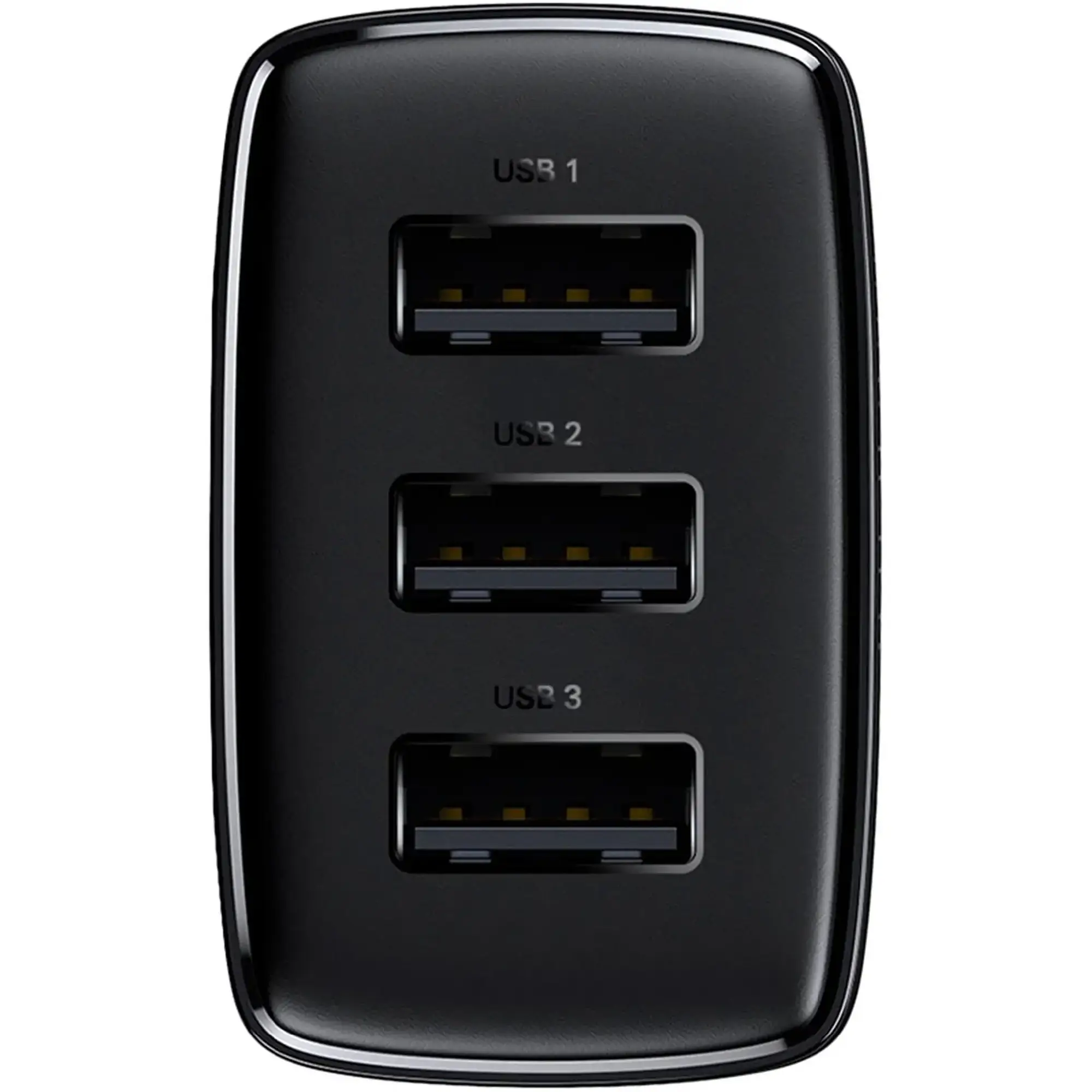 Купити Зарядний пристрій Baseus Compact Charger 3U 17W EU Black (CCXJ020101) - фото 4