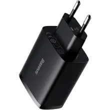 Купити Зарядний пристрій Baseus Compact Charger 3U 17W EU Black (CCXJ020101) - фото 6