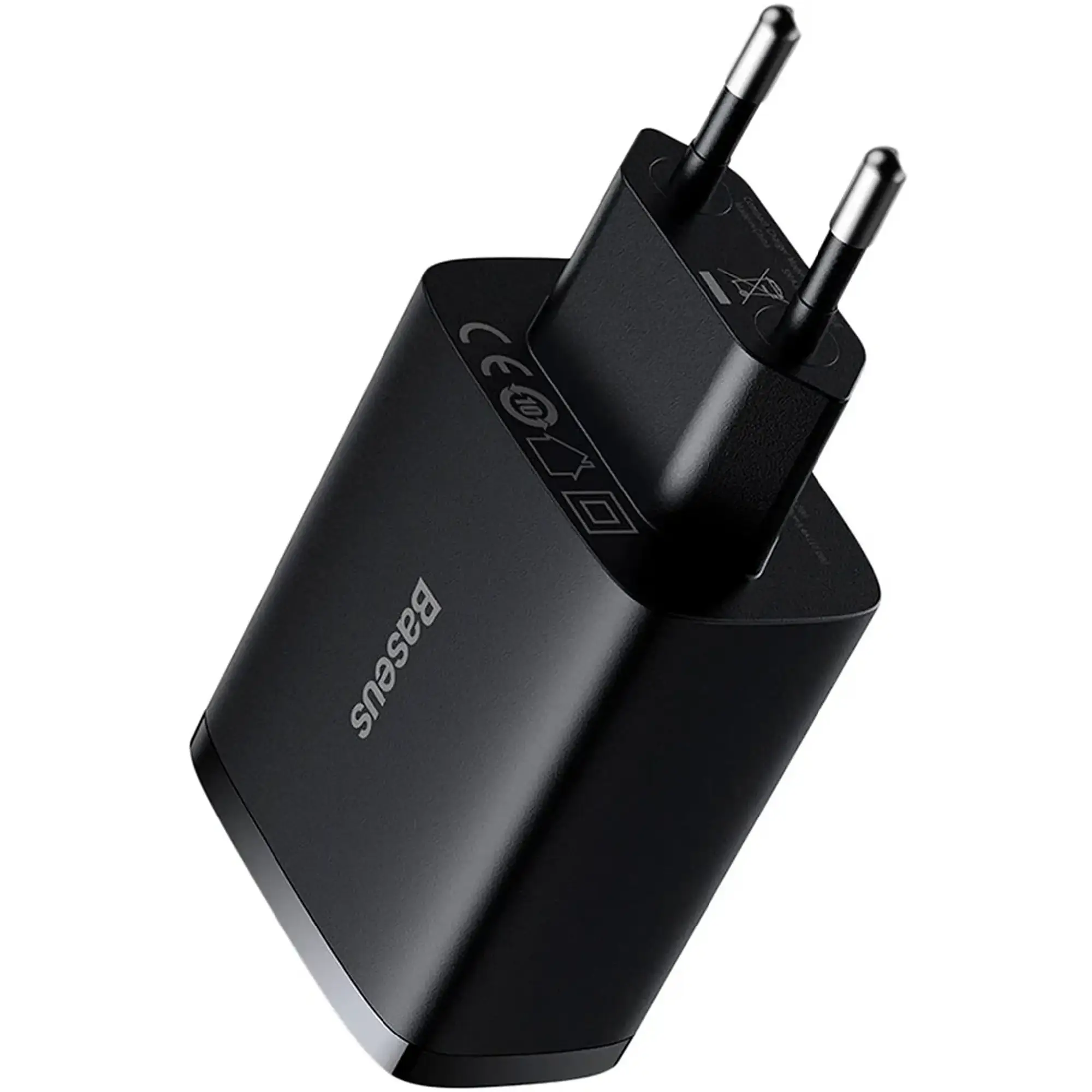 Купити Зарядний пристрій Baseus Compact Charger 3U 17W EU Black (CCXJ020101) - фото 6