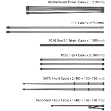 Купити Блок живлення ASUS TUF-GAMING-1200G-EVO (90YE00SD-B0NA00) - фото 9
