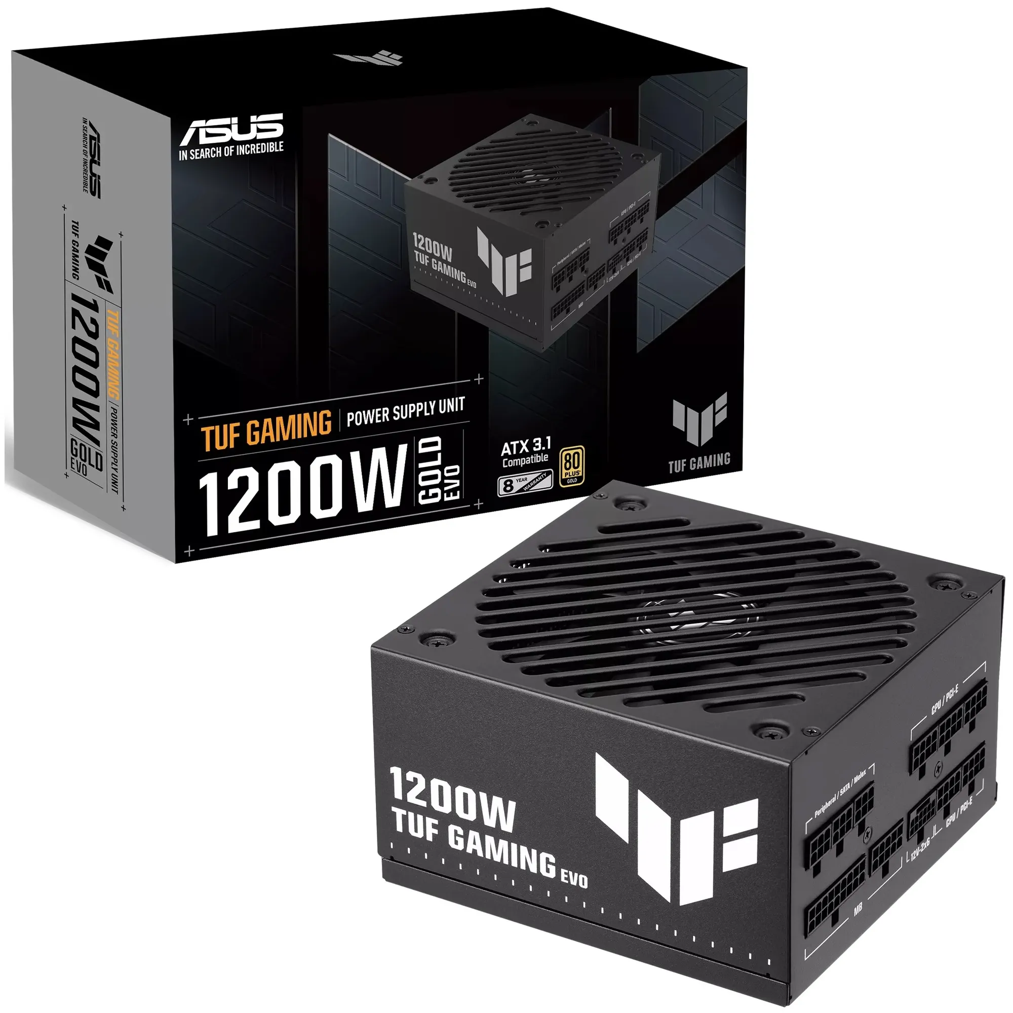 Купити Блок живлення ASUS TUF-GAMING-1200G-EVO (90YE00SD-B0NA00) - фото 10