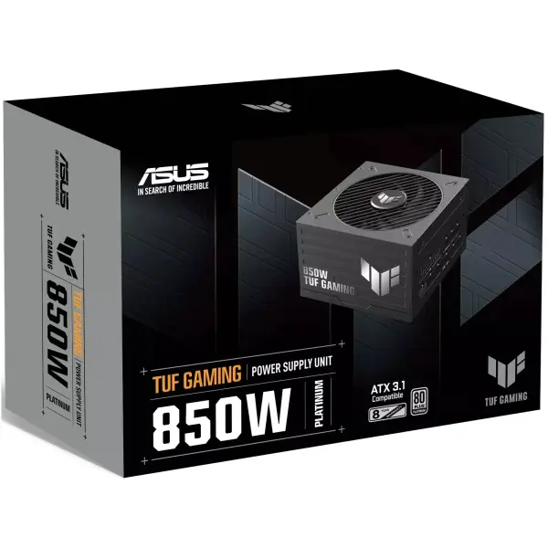 Купити Блок живлення ASUS TUF-GAMING-850P (90YE0102-B0NA00) - фото 11