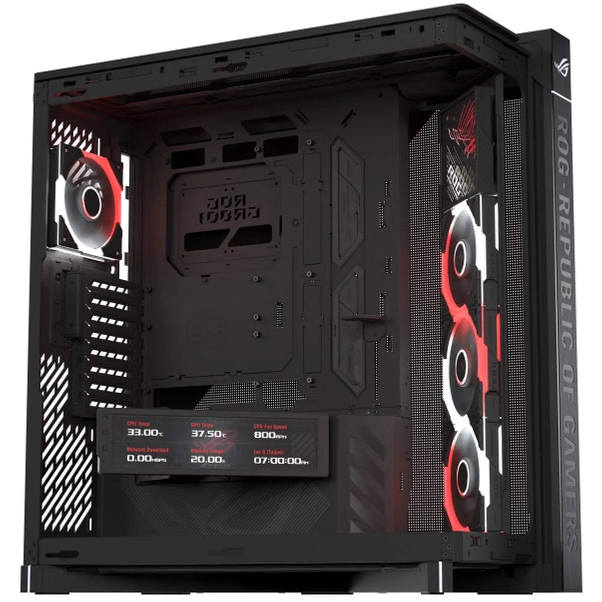 Купить Корпус ASUS ROG Cronox GR801 ARGB Black (90DC00T0-B09030) - фото 5