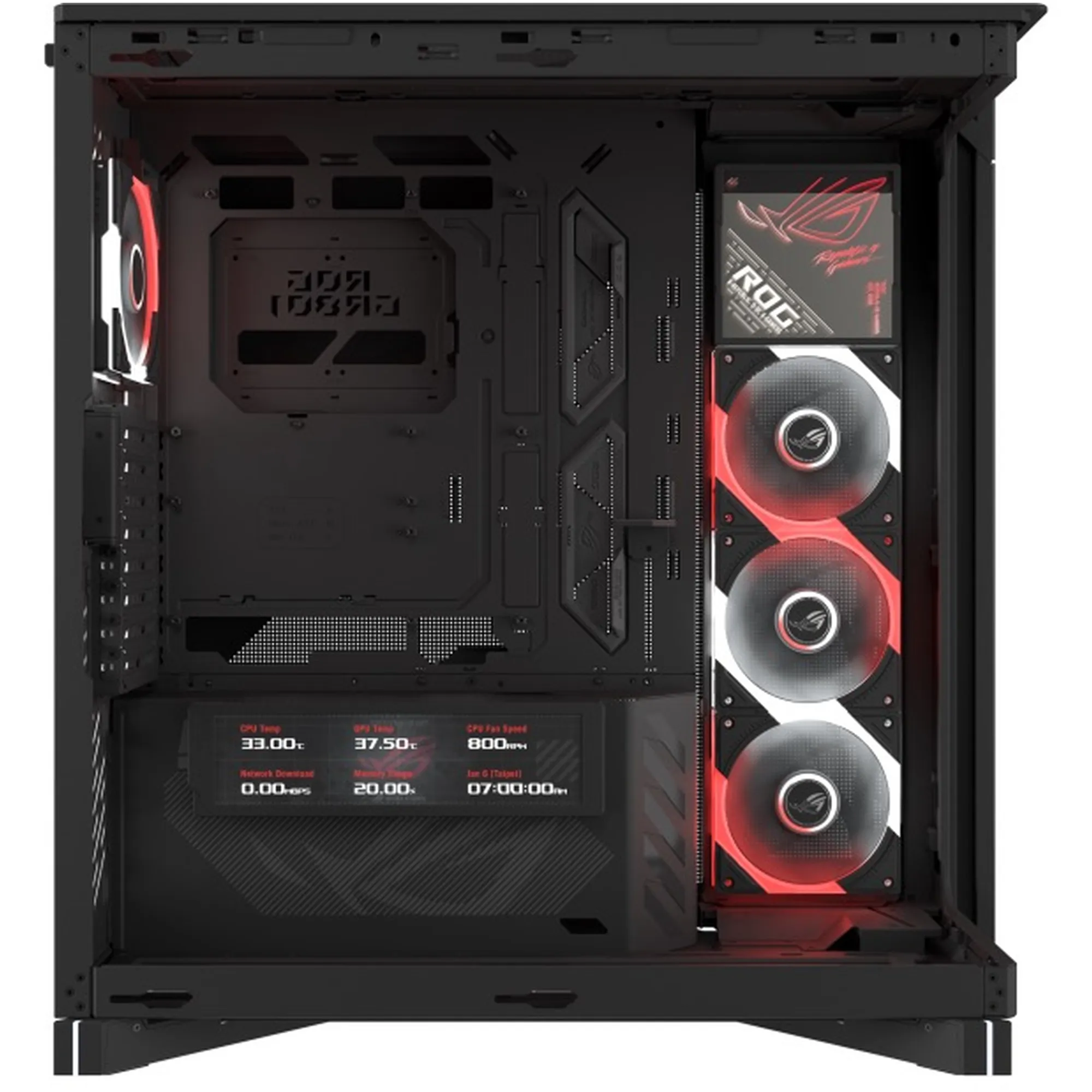Купить Корпус ASUS ROG Cronox GR801 ARGB Black (90DC00T0-B09030) - фото 8