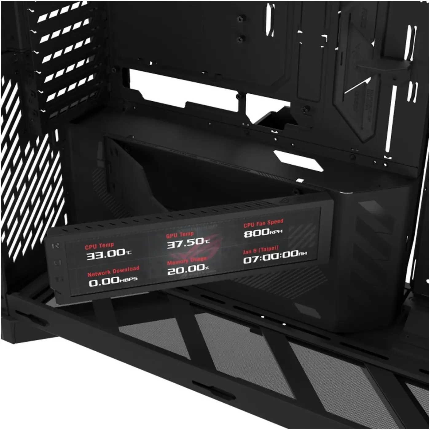 Купить Корпус ASUS ROG Cronox GR801 ARGB Black (90DC00T0-B09030) - фото 17