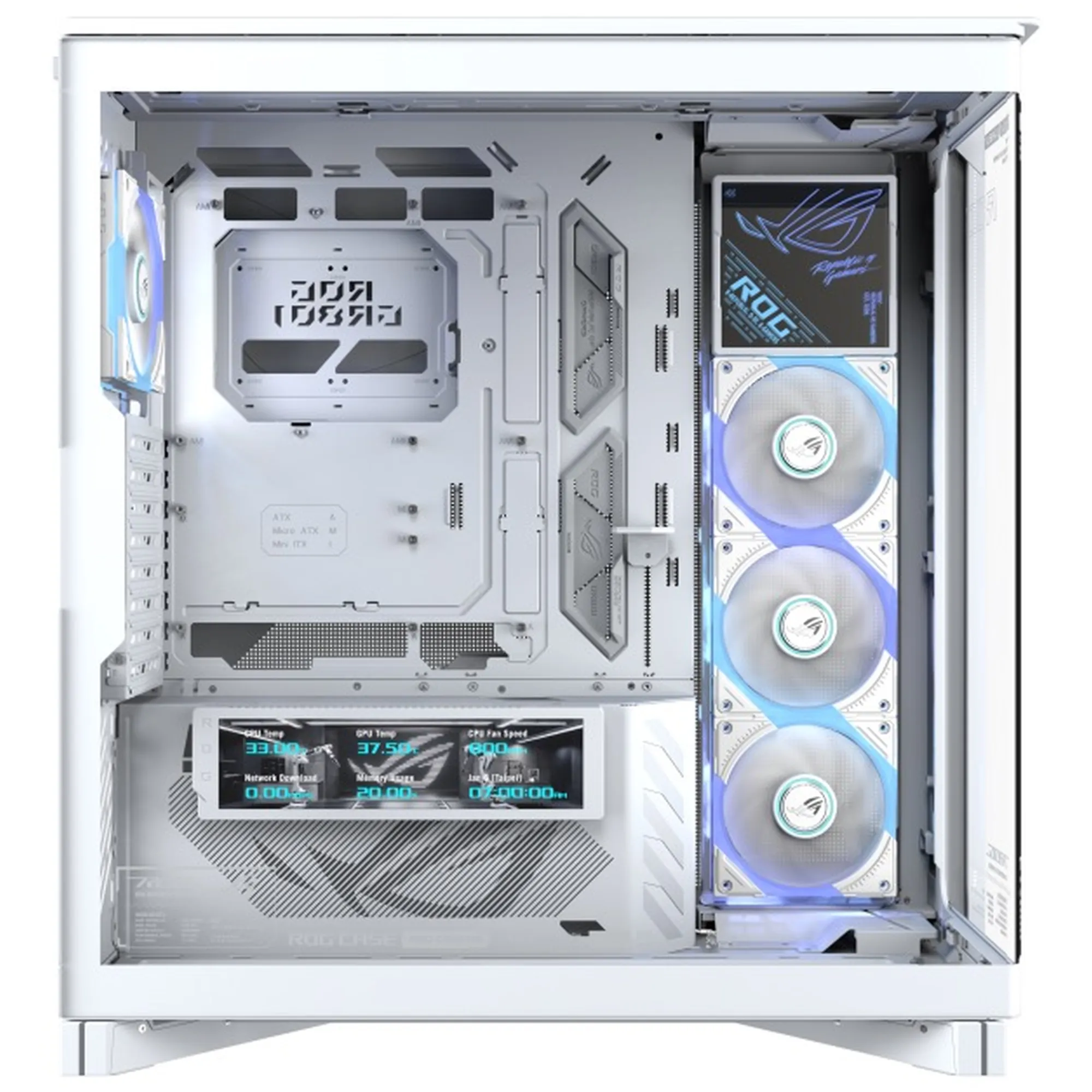 Купить Корпус ASUS ROG Cronox ARGB GR801 White (90DC00T3-B09030) - фото 6
