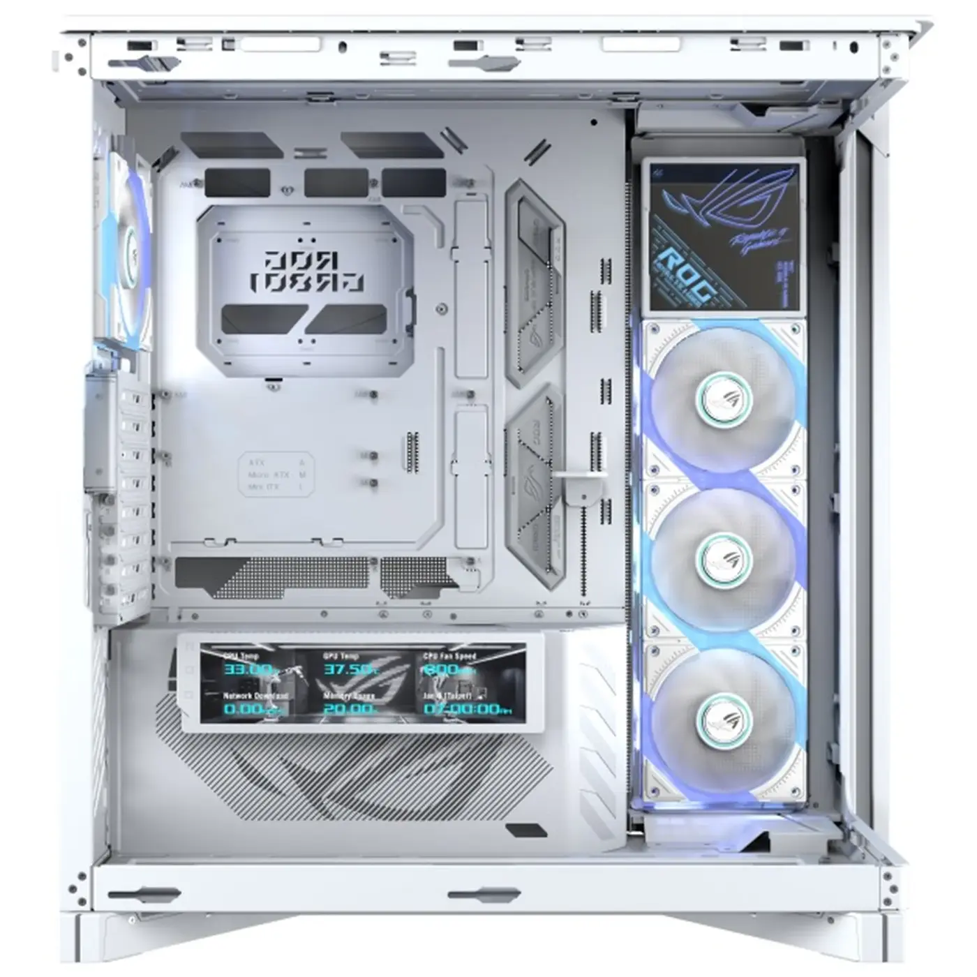 Купить Корпус ASUS ROG Cronox ARGB GR801 White (90DC00T3-B09030) - фото 7