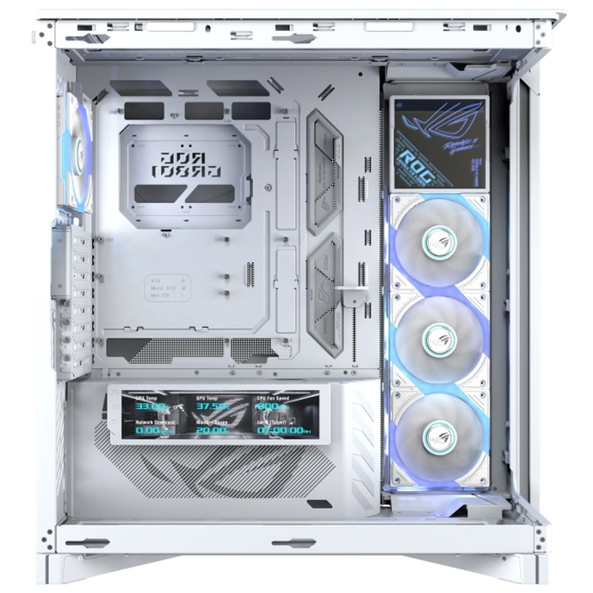 Купить Корпус ASUS ROG Cronox ARGB GR801 White (90DC00T3-B09030) - фото 7