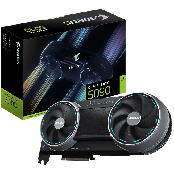 Купить Видеокарта GIGABYTE Nvidia GeForce RTX 5090 AORUS INFINITY 32G (GV-N5090AORUS IF-32GD) - фото 10