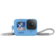 Купить Чехол GoPro Sleeve&Lanyard Blue для HERO9 (ADSST-003) - фото 2