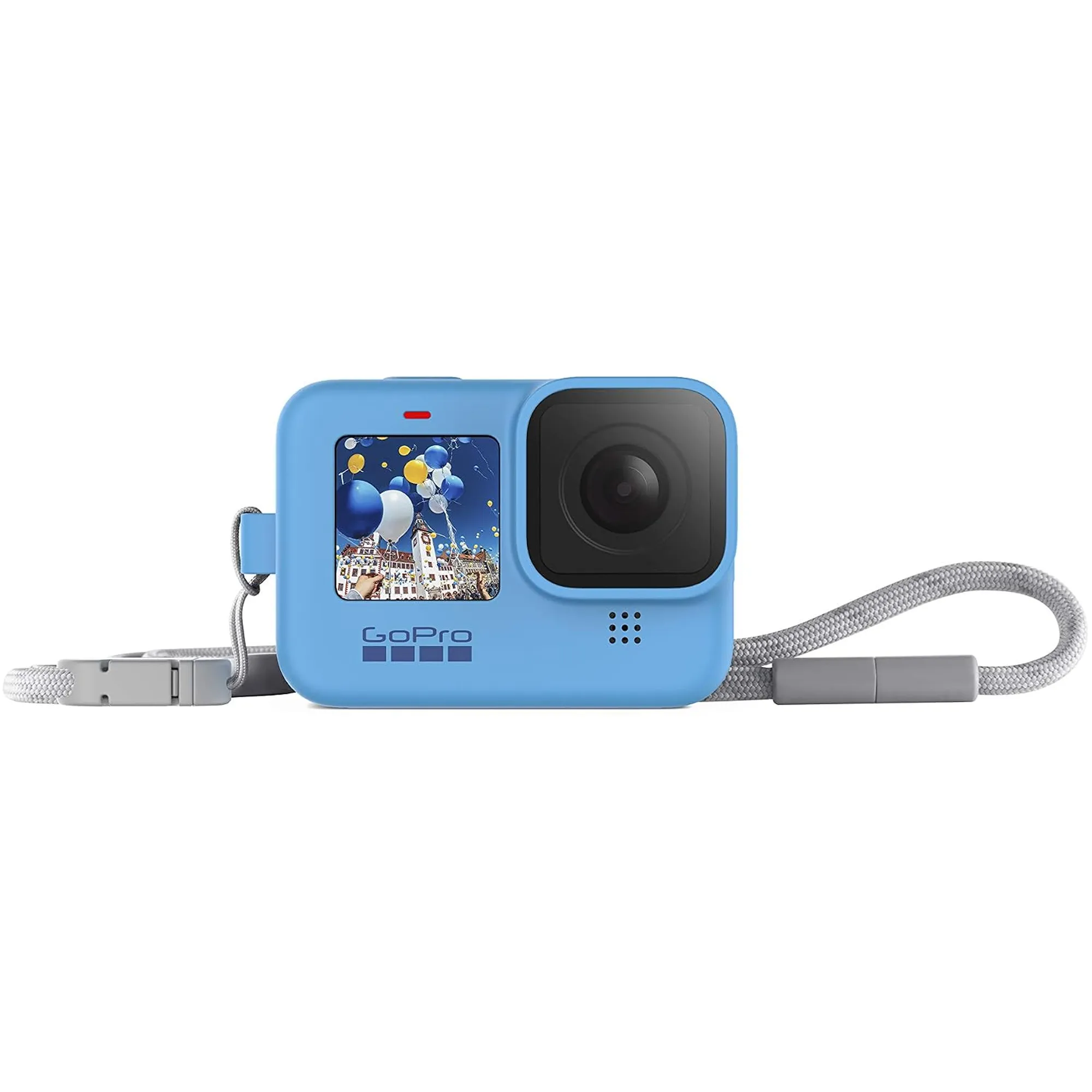 Купить Чехол GoPro Sleeve&Lanyard Blue для HERO9 (ADSST-003) - фото 2
