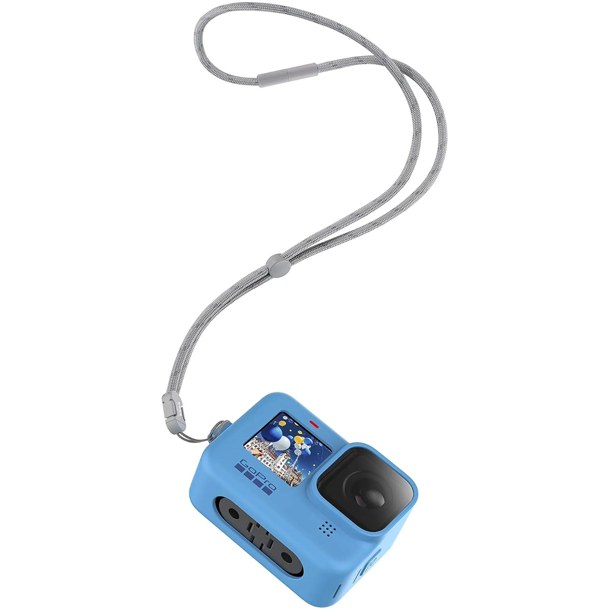 Купить Чехол GoPro Sleeve&Lanyard Blue для HERO9 (ADSST-003) - фото 4