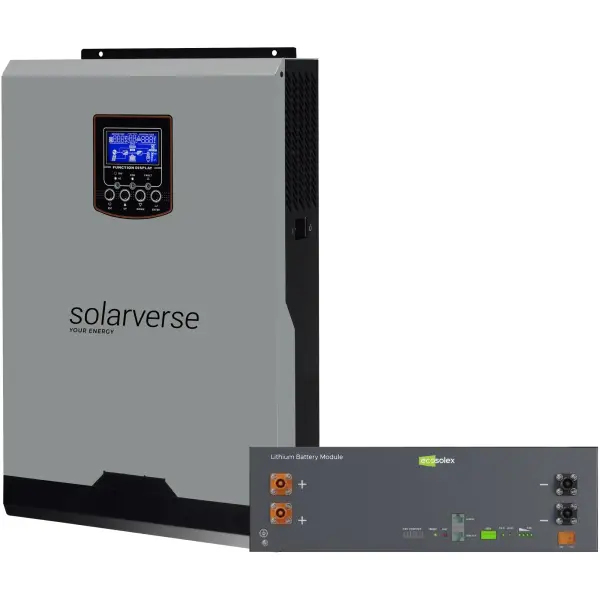 Купить Система хранения энергии Solarverse SV-1SV8K1-LEC5K1-1 8kW 5.1kWh 1BAT LiFePO4 ≥6000 циклов - фото 2