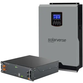 Купити Система зберігання енергії Solarverse SV-1SV8K1-LEC5K1-1 8kW 5.1kWh 1BAT LiFePO4 ≥6000 циклів - фото 1